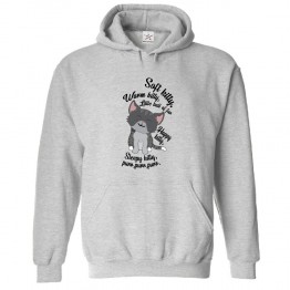 Soft Kitty, Warm Kitty, Happy Kitty, Sleepy Kitty Purr Purr Purr Unisex Classic Kids and Adults Pullover Hoodie								 									 									